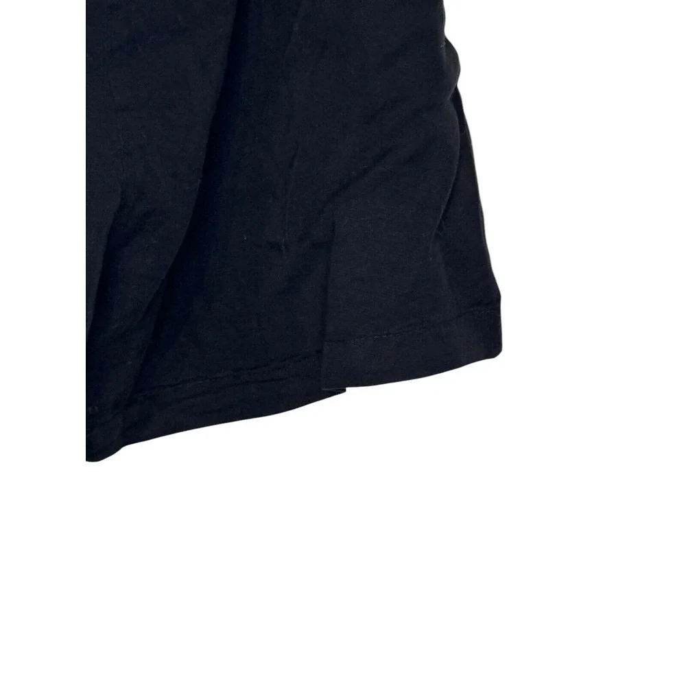 Love Tree Women's Shorts 100% Tencel Belted Button Front High Black Medium NWT‎